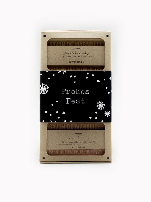 Naturseifen-Geschenkset Frohes Fest